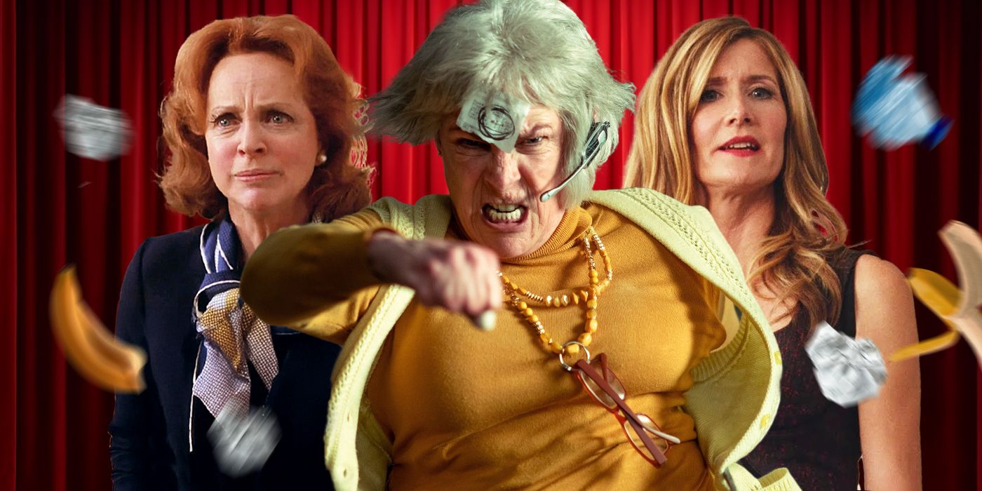 Blende dimage showing Beatrice Straight, Jamie Lee Curtis, and Laura Dern