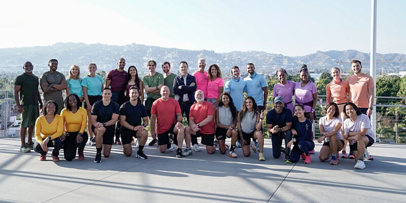 The 14 teams of 'The Amazing Race' Season 37 at the starting line.