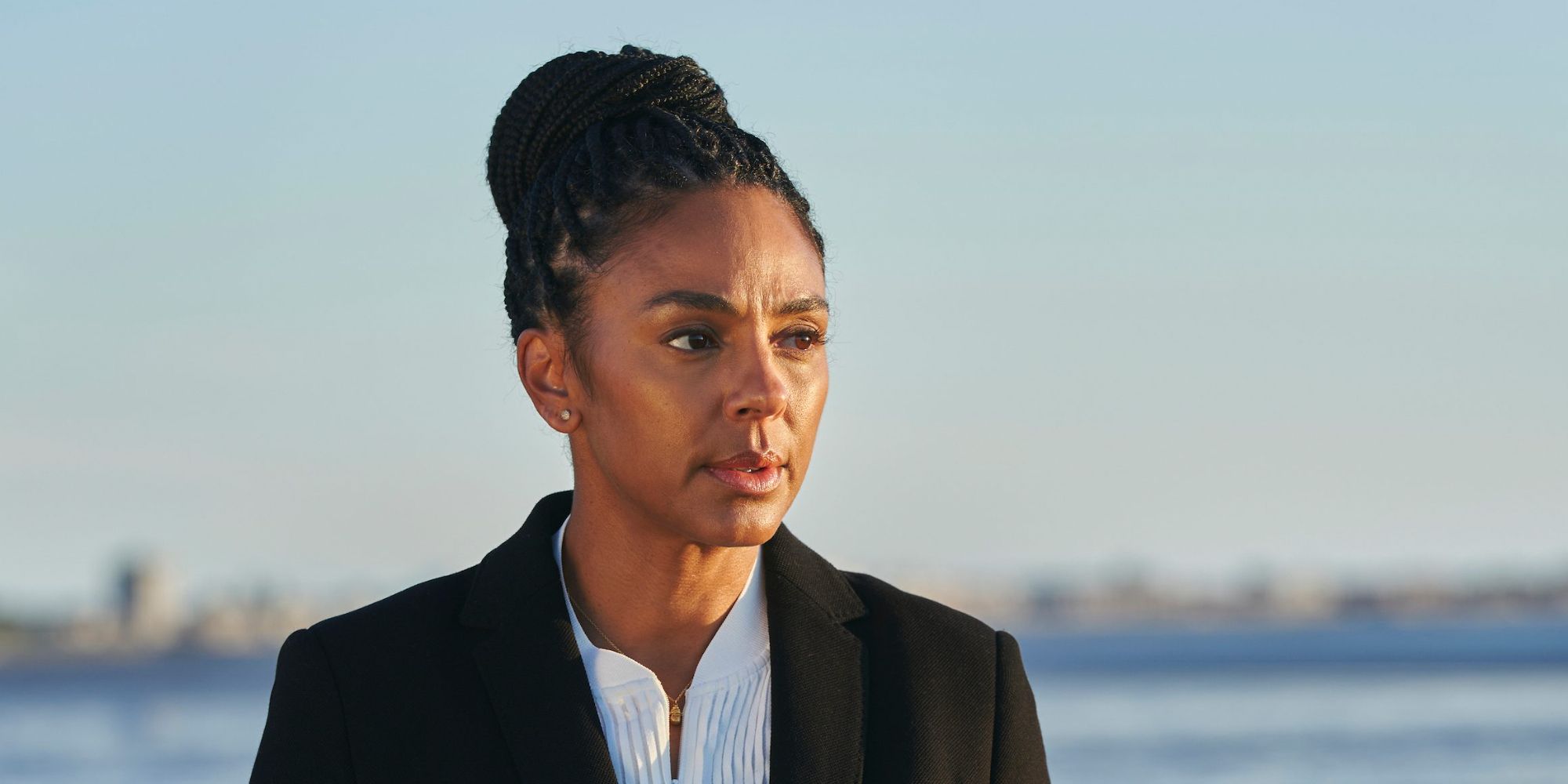 Marsha Thomason as DS Jenn Townsend in ITV series &lsquo;The Bay&rsquo;