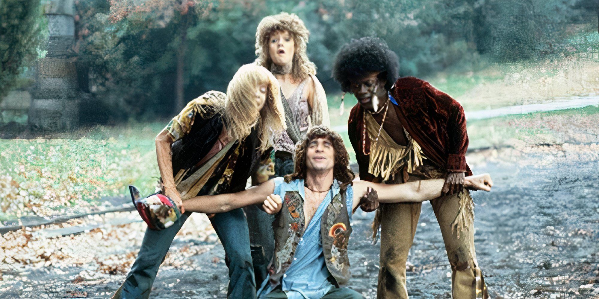 The cast of the movie Hair all together