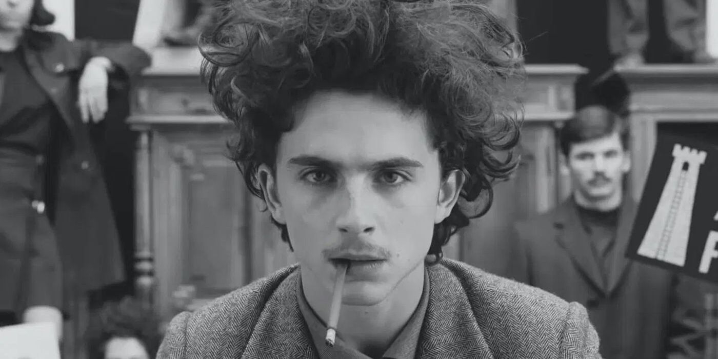 Timothee Chalamet in 'The French Dispatch'