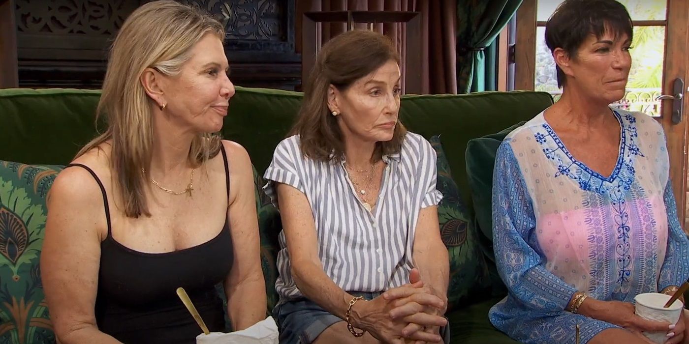 The Golden Bachelor ladies playing Never Have I Ever.