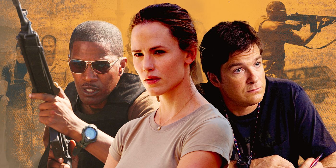 Custom image of Jamie Foxx, Jennifer Garner, and Jason Bateman in The Kingdom