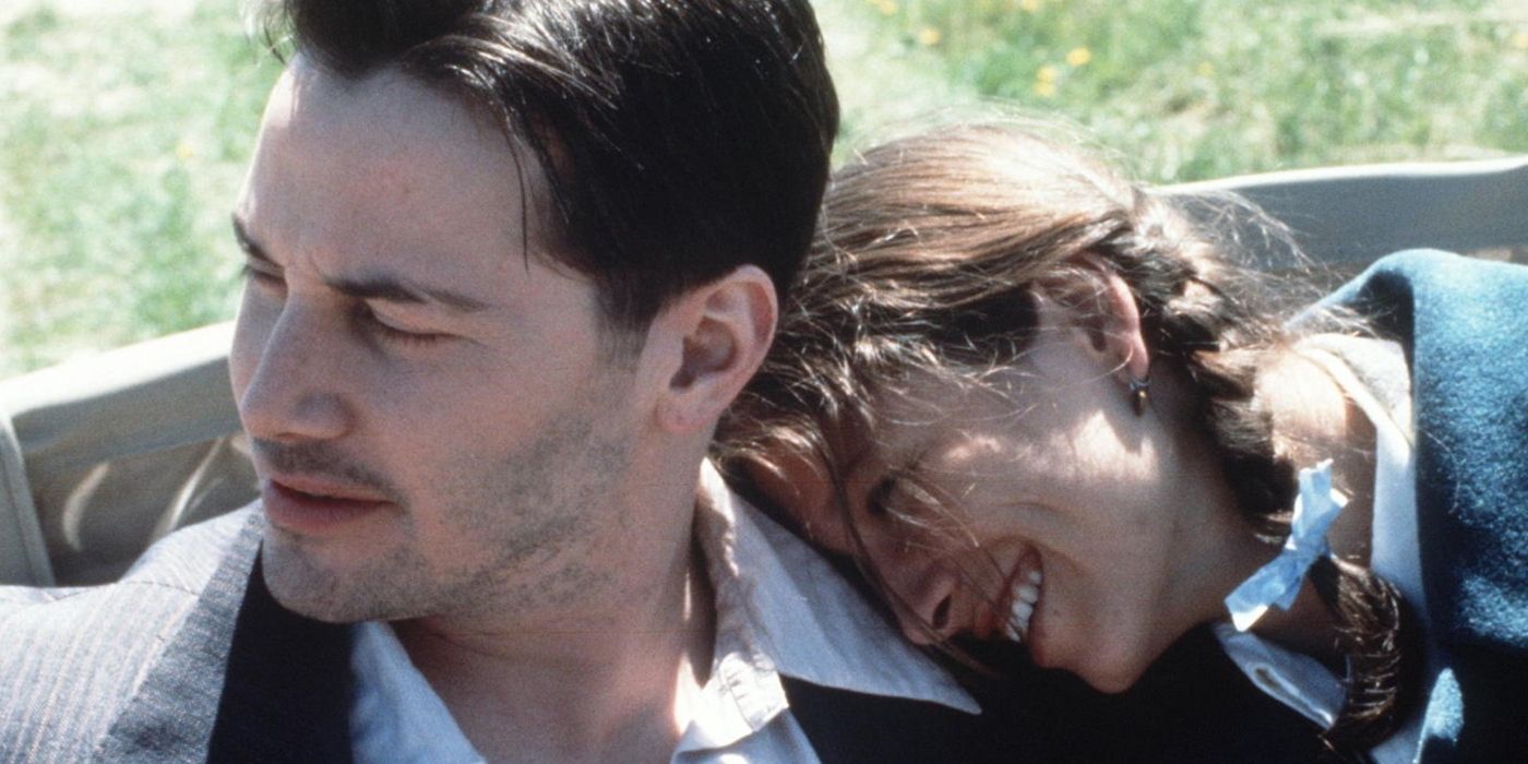 Keanu Reeves' Harry and Claire Forlani&rsquo;s Joan in The Last Time I Committed Suicide