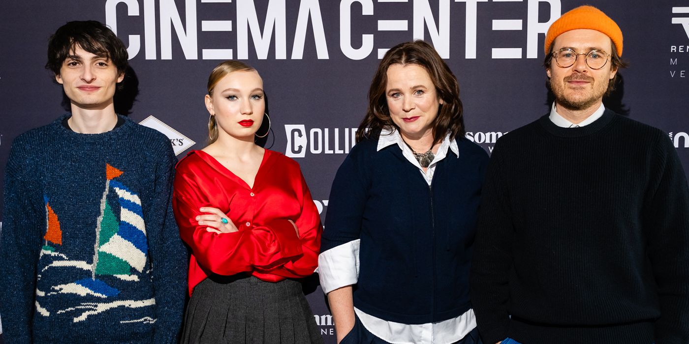 The cast of The Legend of Ochi at Sundance 2025
