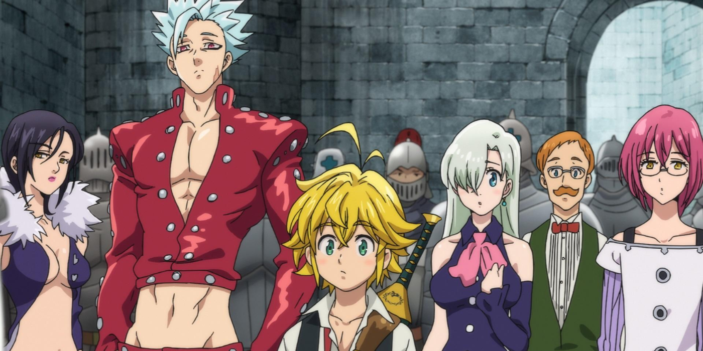 Melodias and his crew in The Seven Deadly Sins