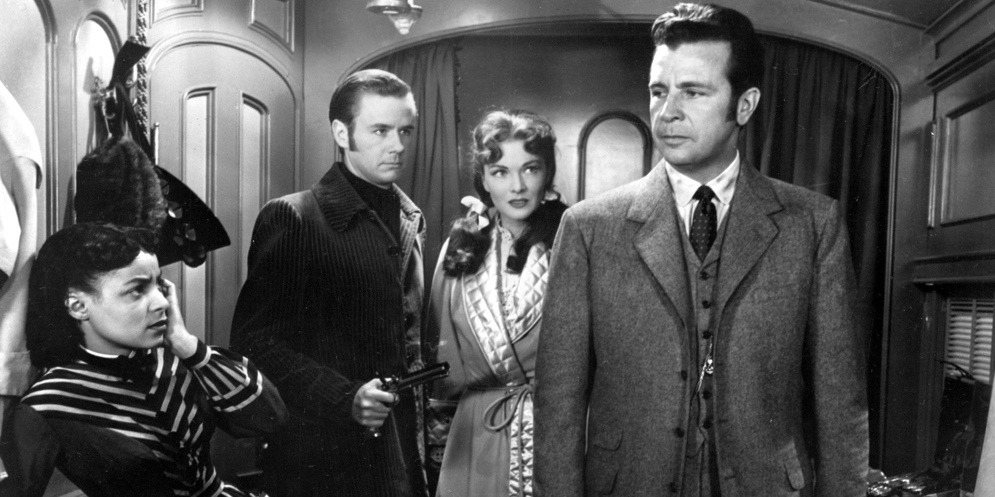 Ruby Dee and Dick Powell in &lsquo;The Tall Target&rsquo;