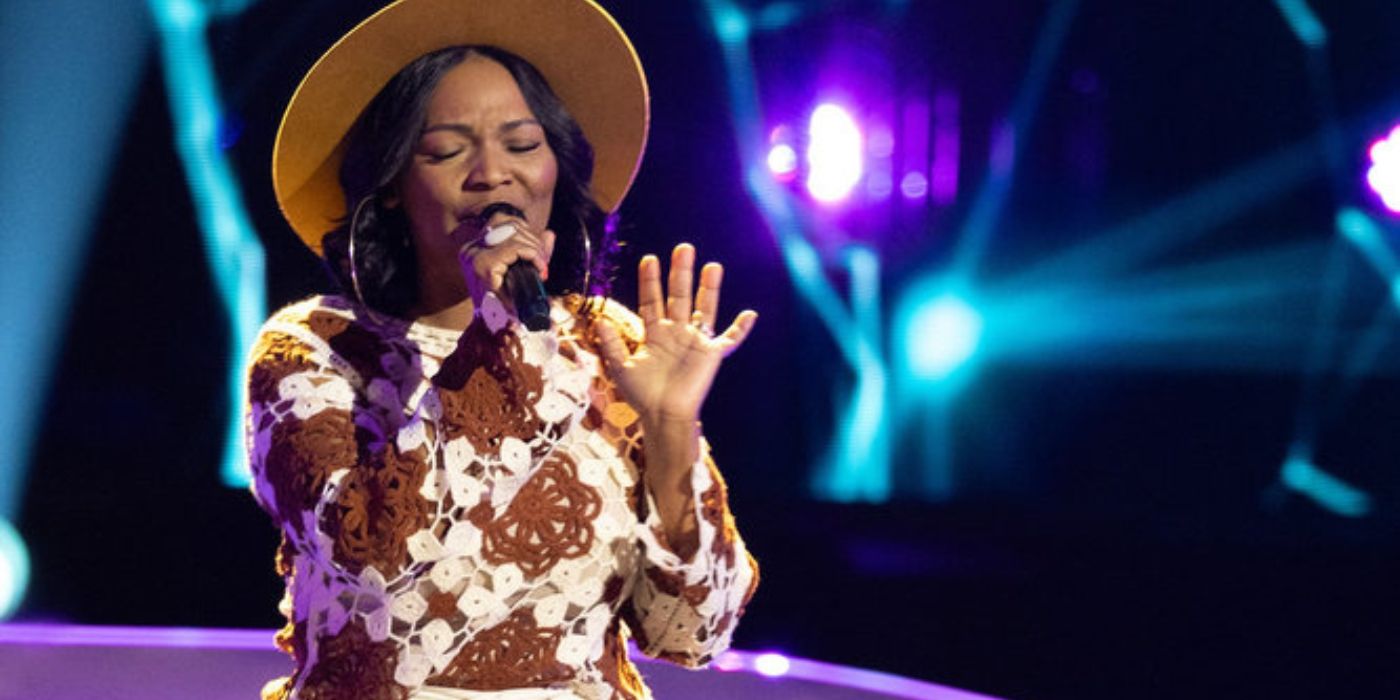 Tinika Wyatt performs her Blind Audition on 'The Voice' Season 27.