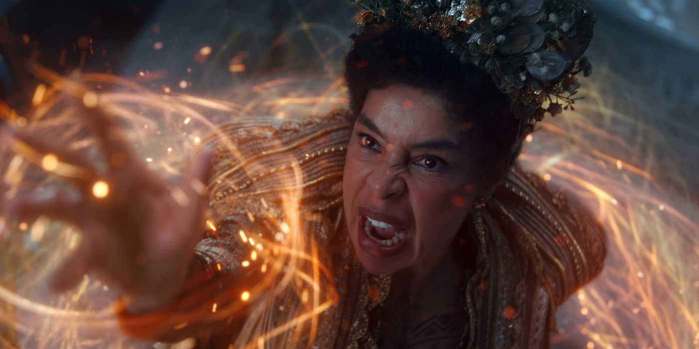 Sophie Okonedo using the One Power in The Wheel of Time Season 3