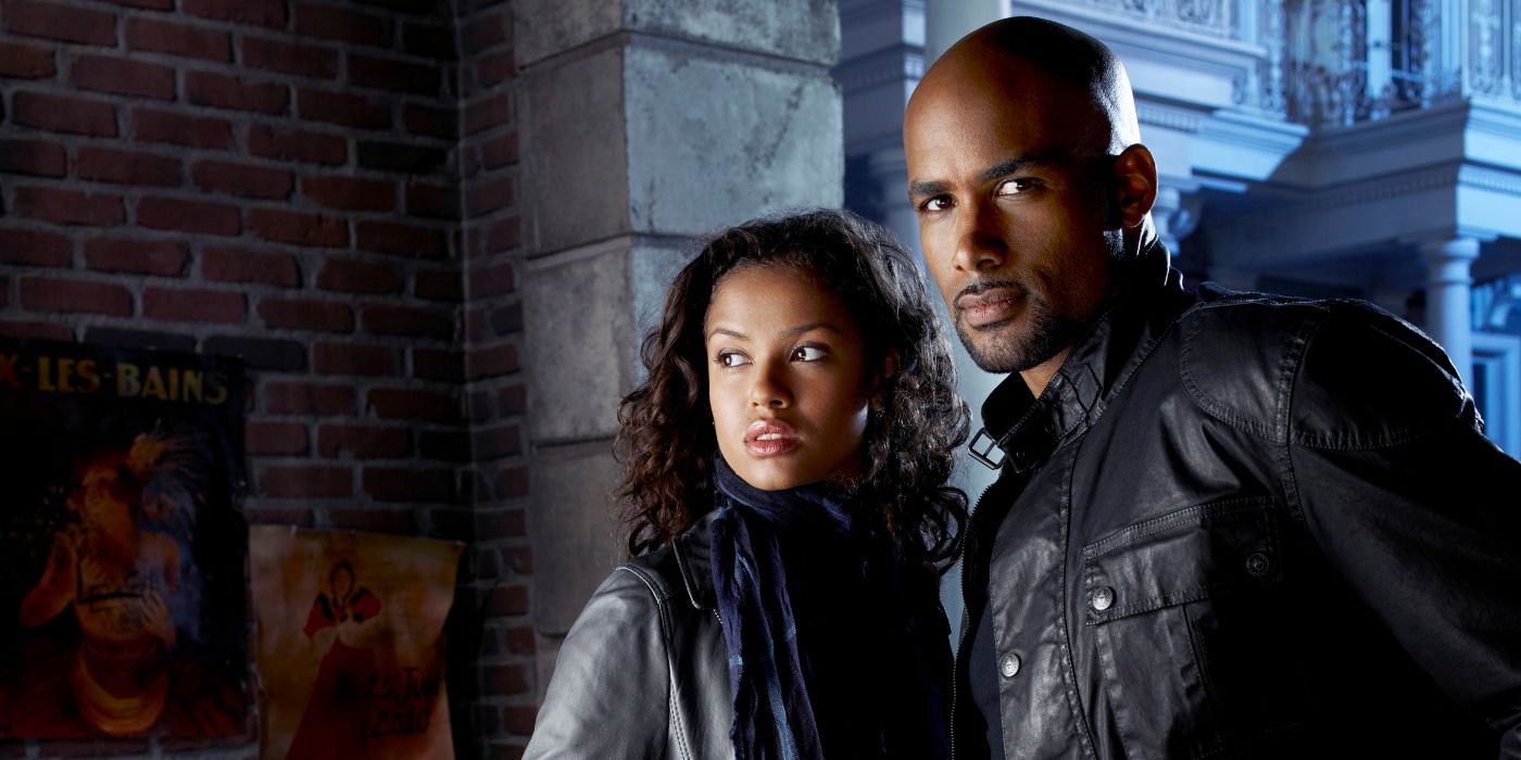 Gugu Mbatha-Raw and Boris Kodjoe in a promo for subdued