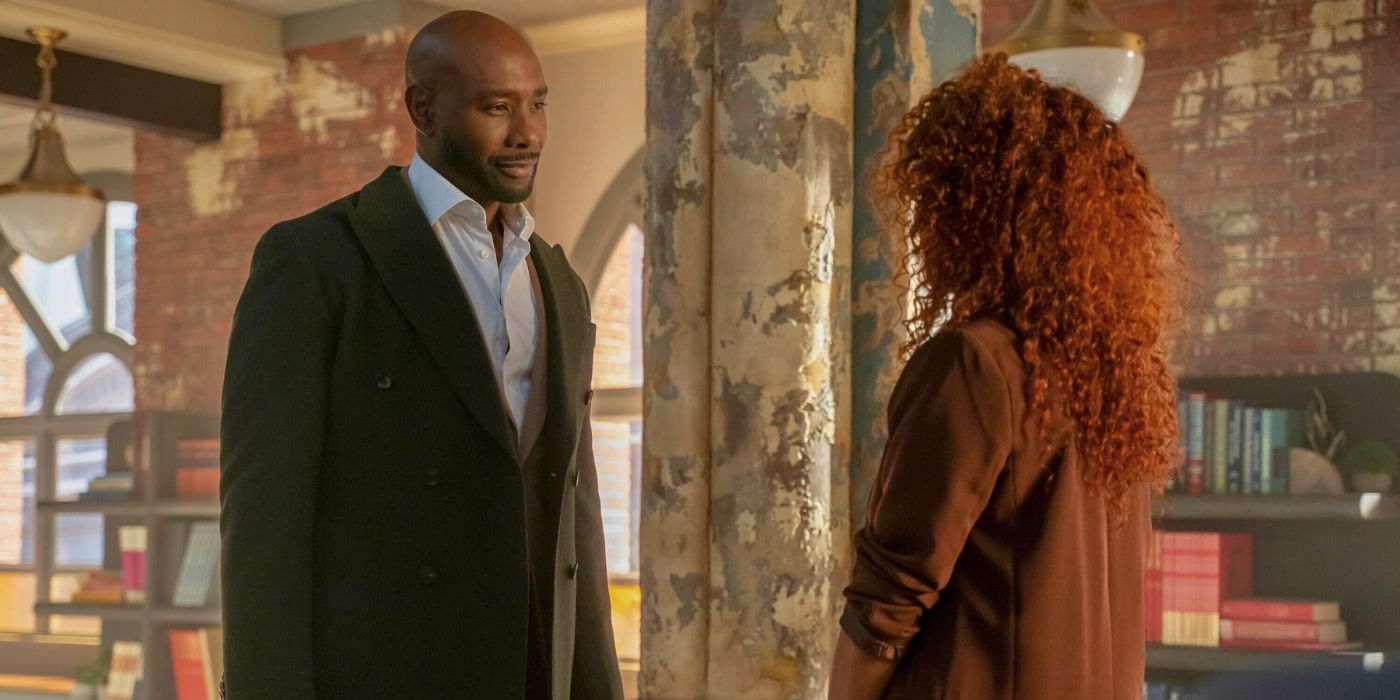 Morris Chestnut greets his patient in Watson Episode 3