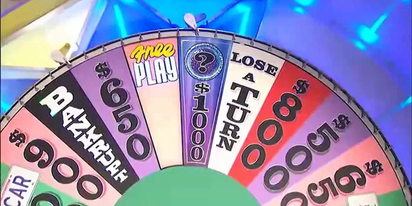 Wheel of Fortune's Mystery Wedge.