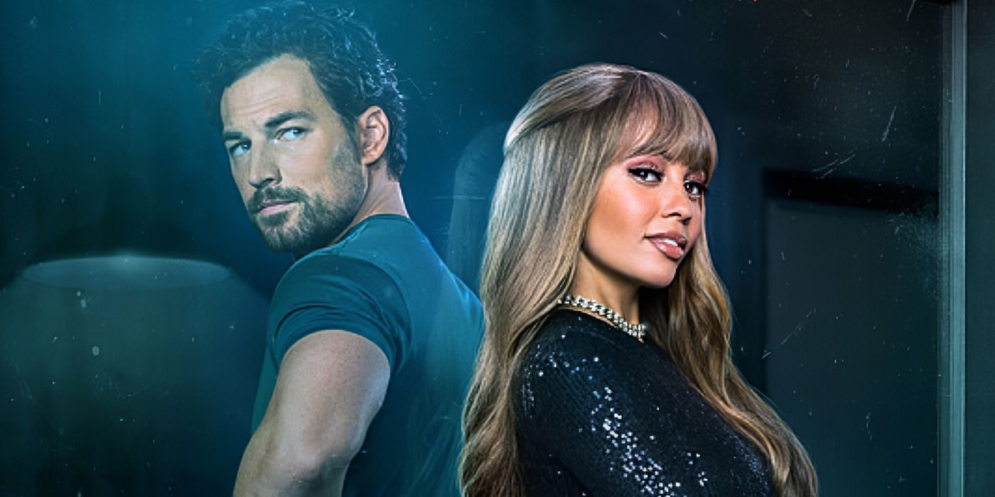 Vanessa Morgan and Giacomo Gianniotti in the poster for Wild Cards Season 2