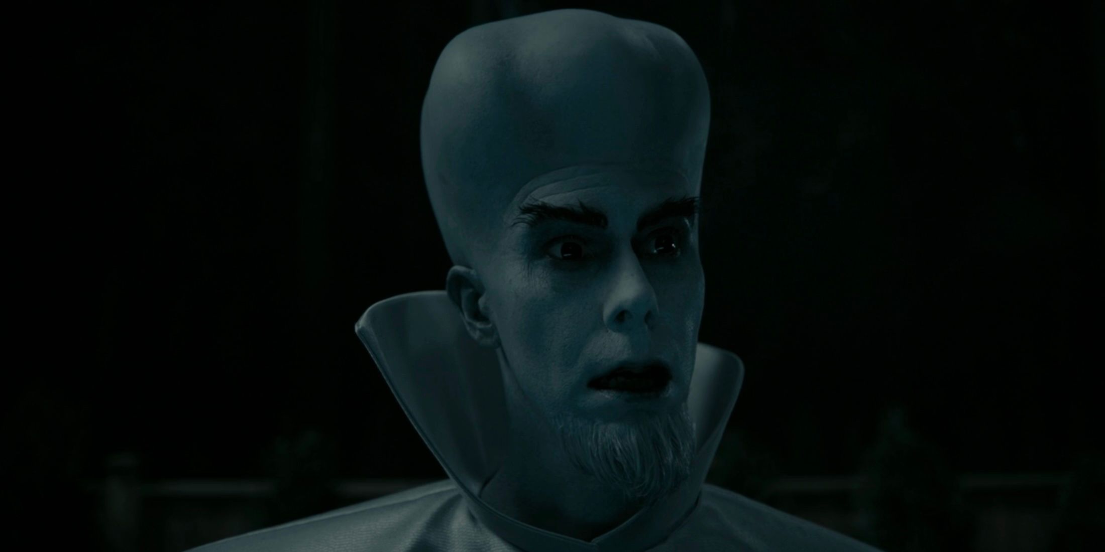 The aliens from the classic Twilight Zone episode &ldquo;To Serve Man&rdquo; also make an appearance in the 2019 reboot.