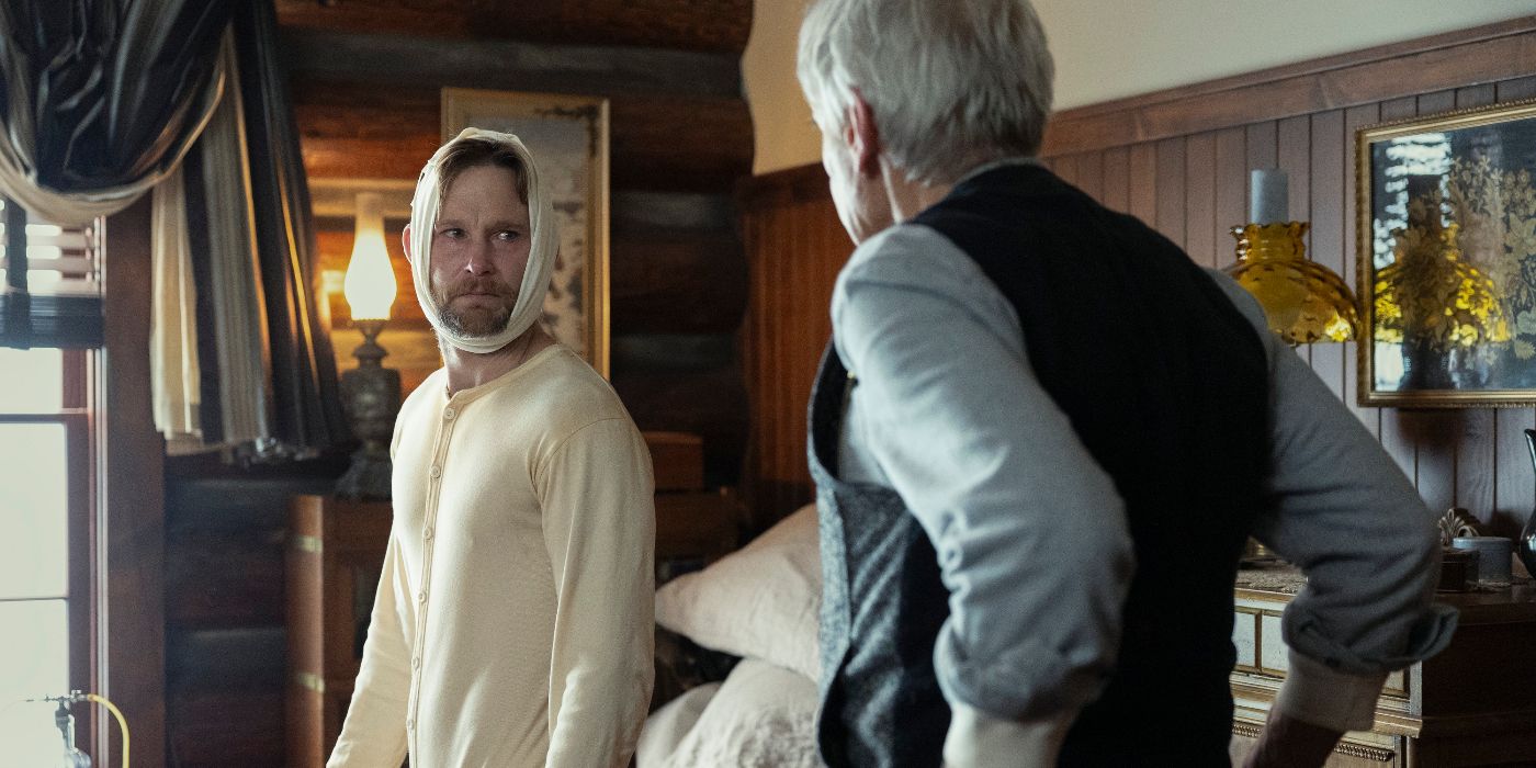 Brian Geraghty and Harrison Ford in 1923 Season 2 Episode 4
