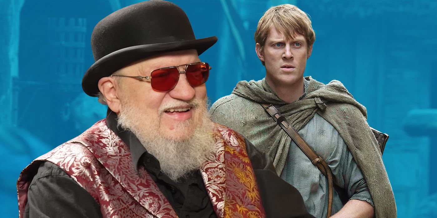 George R.R. Martin and Peter Claffey as Ser Duncan from A Knight of the Seven Kingdoms