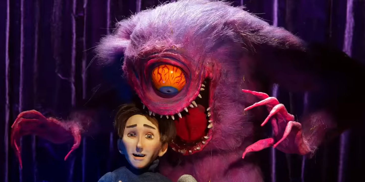 A monster about to eat someone in &lsquo;The Shivering Truth&rsquo;