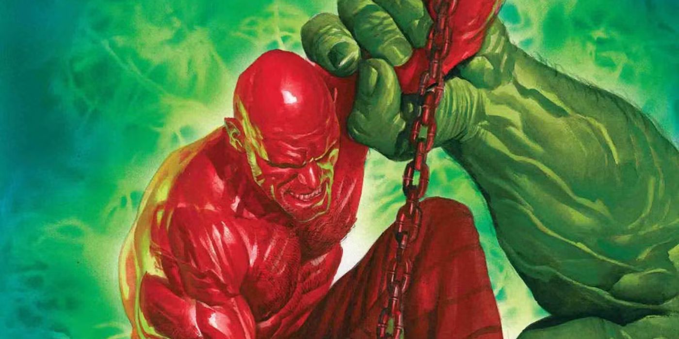 El hombre absorbente enredó con Hulk en Marvel Comics