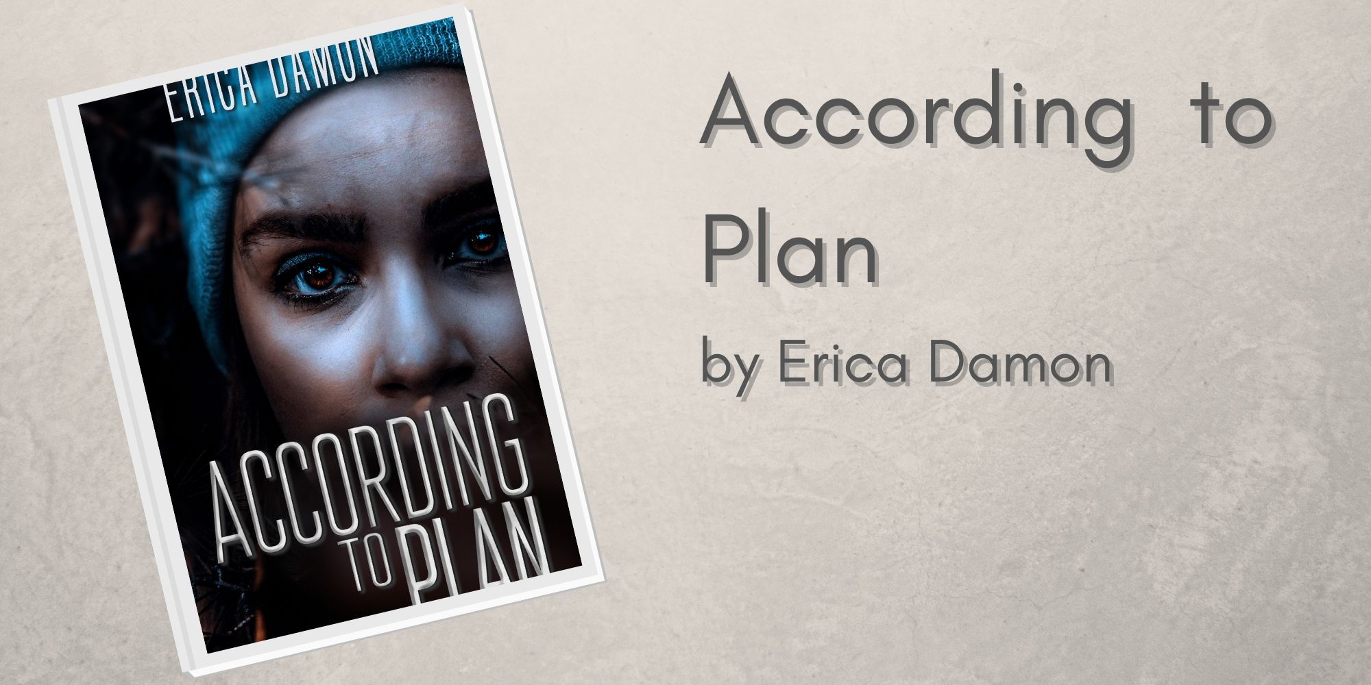 A custom image featuring the front cover of &lsquo;According to Plan&rsquo; by Erica Damon.