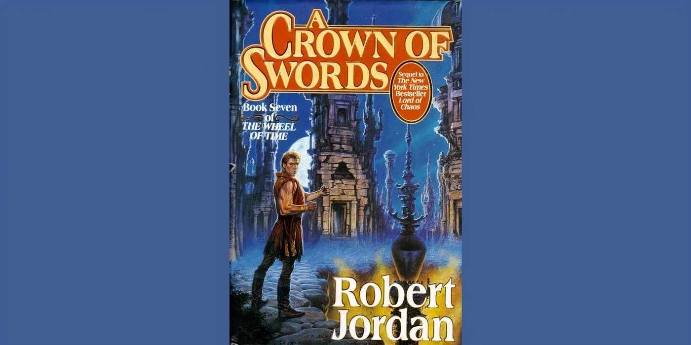 the front cover of &lsquo;a crown of swords&rsquo; by robert jordan