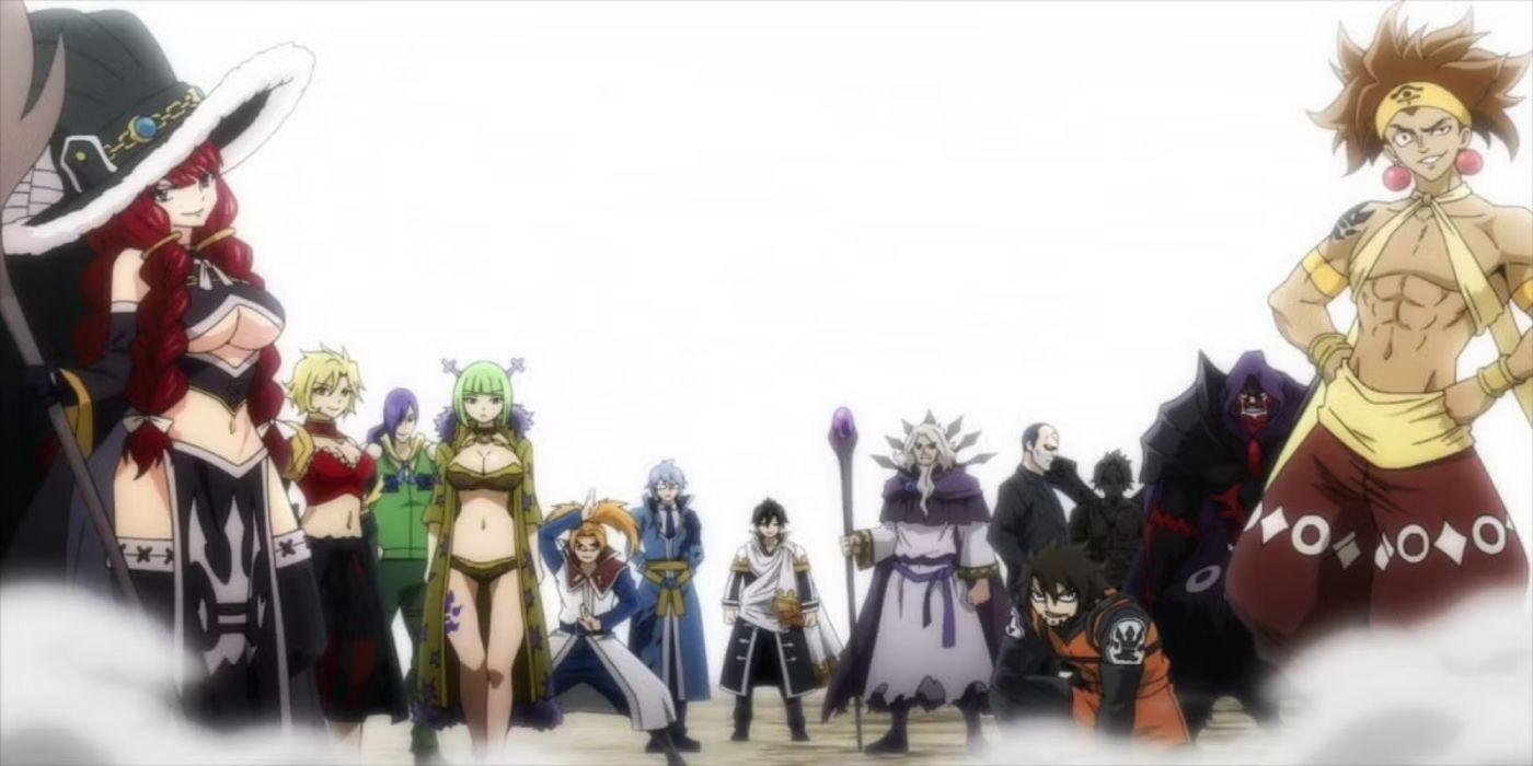 The Spriggan 12 from Fairy Tail in Alvarez