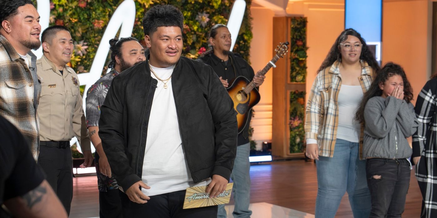Isaiah Misailegalu auditions for &lsquo;American Idol&rsquo; Season 23.
