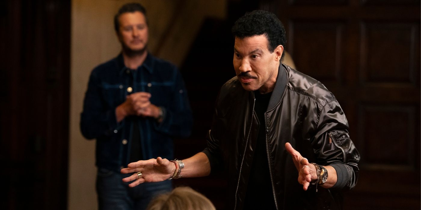 Lionel Richie shares the results of the Idol Arena during Hollywood Week on 'American Idol.'