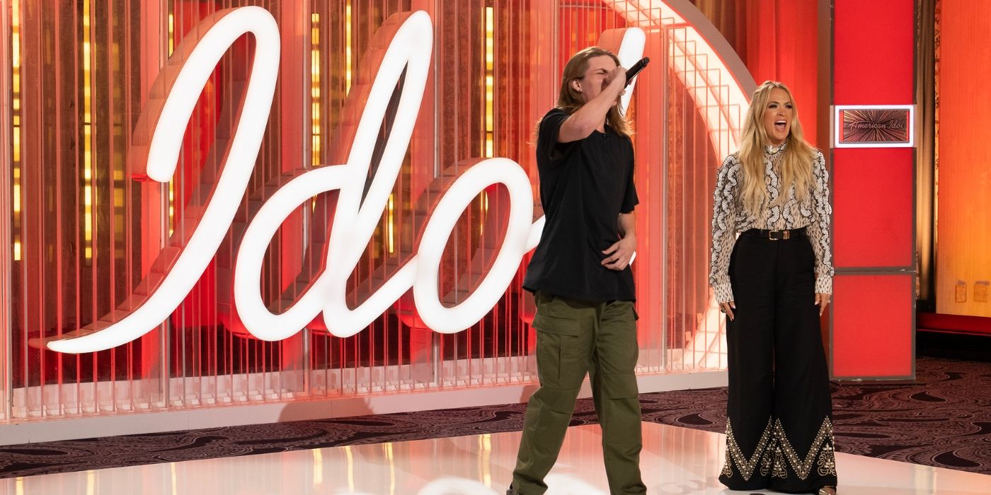 Insite sings with Carrie Underwood on &lsquo;American Idol&rsquo; Season 23.