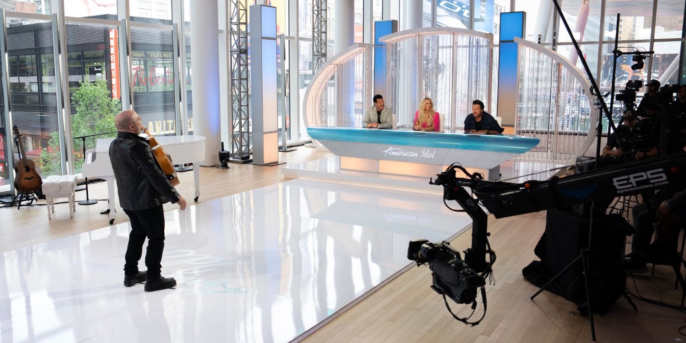 Shane Dan Turner auditions for the judges on &lsquo;American Idol&rsquo; Season 23.