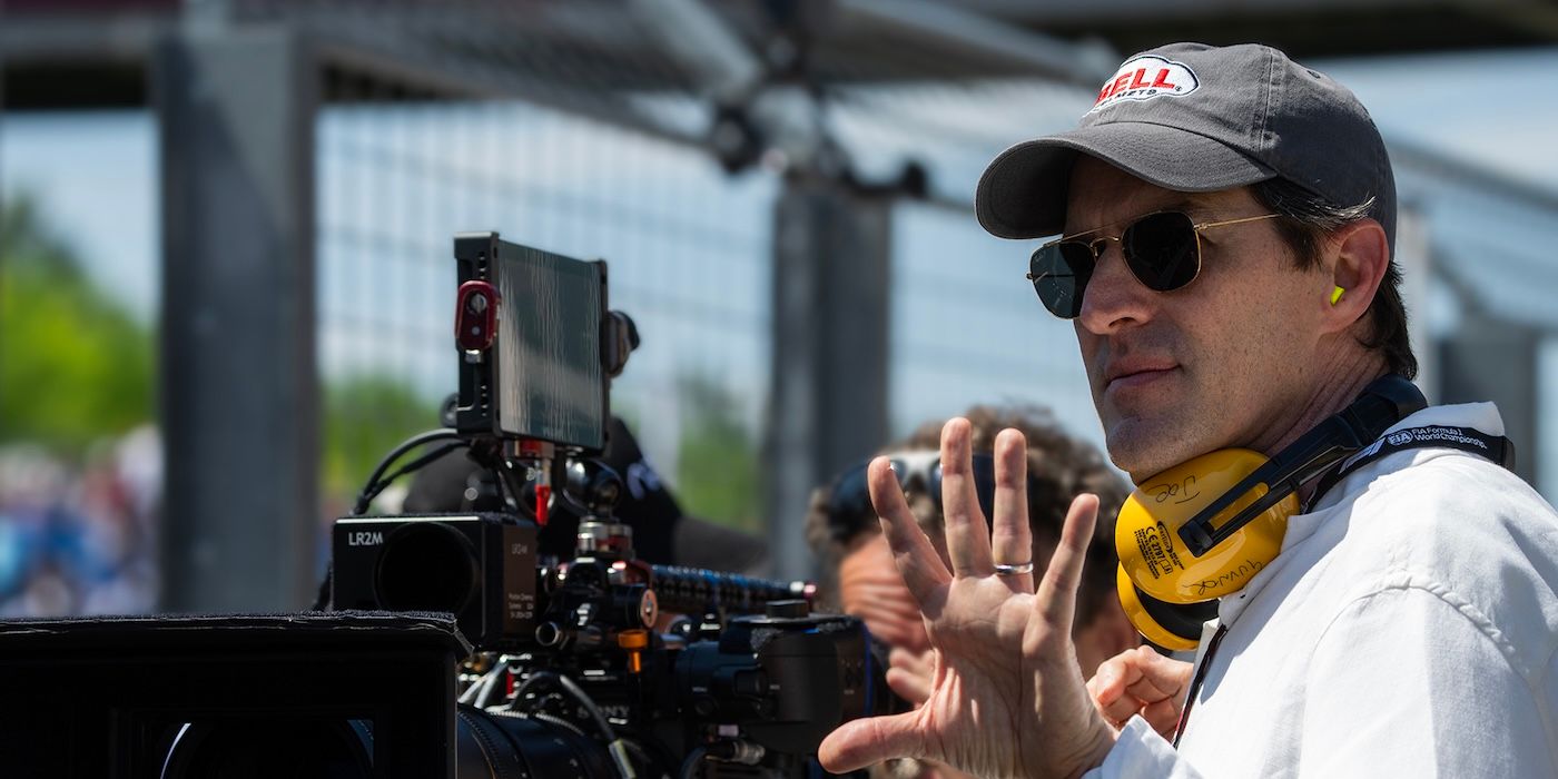 Director/Producer JOSEPH KOSINSKI on the set of Apple Original Films’ “F1?,” a Warner Bros. Pictures release.?