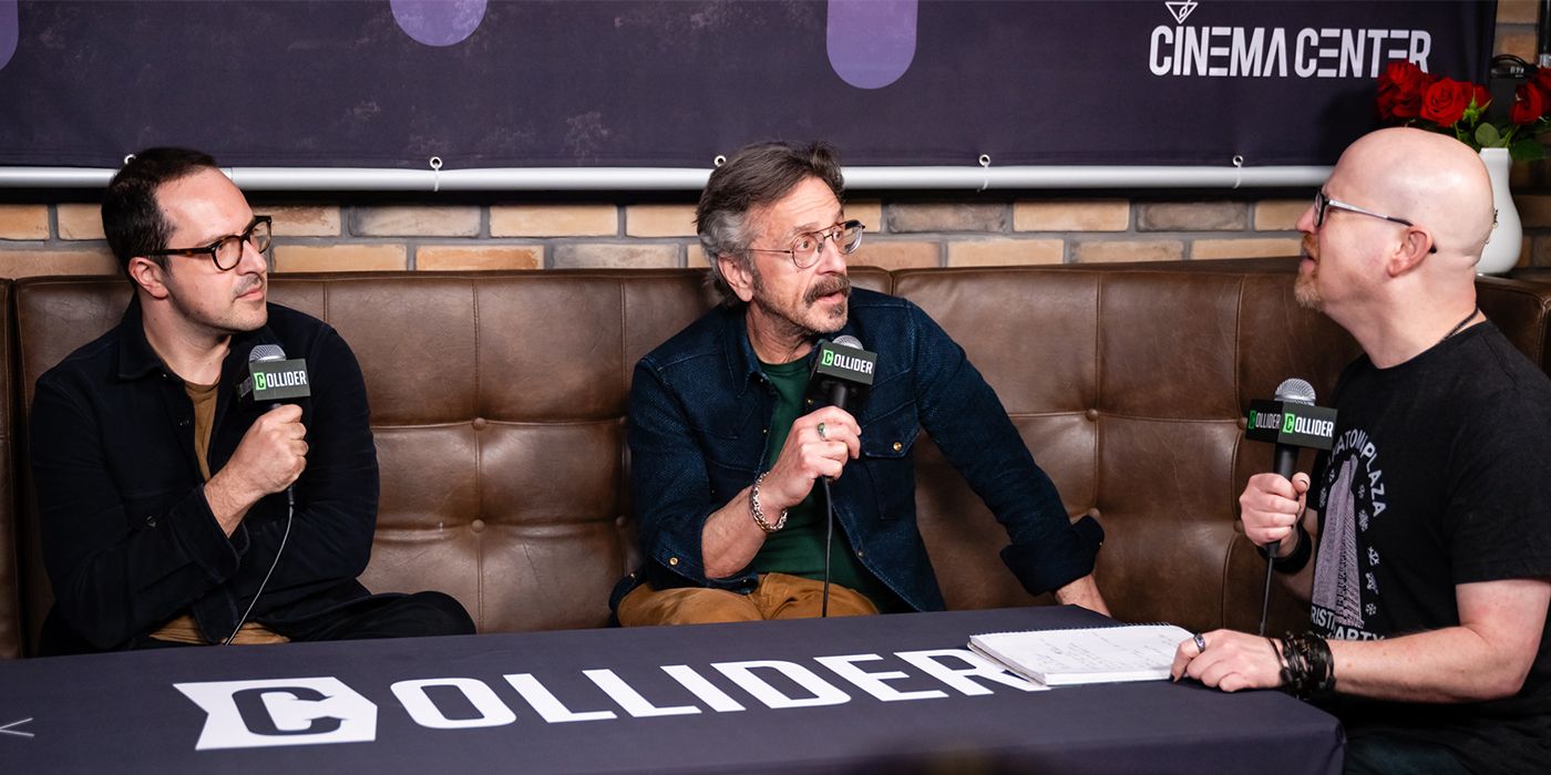 Steven Feinartz and Marc Maron at SXSW 2025 for Are We Good?
