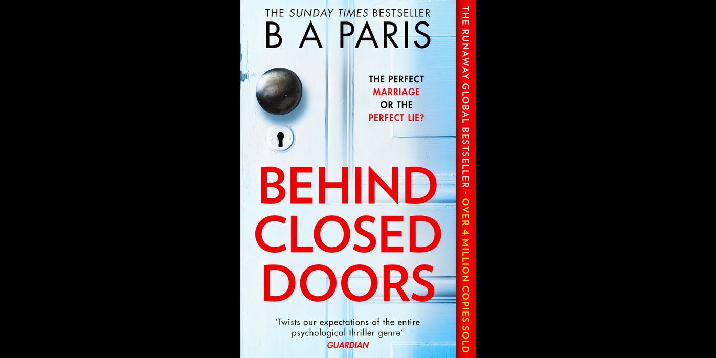 The cover of the novel Behind closed doors