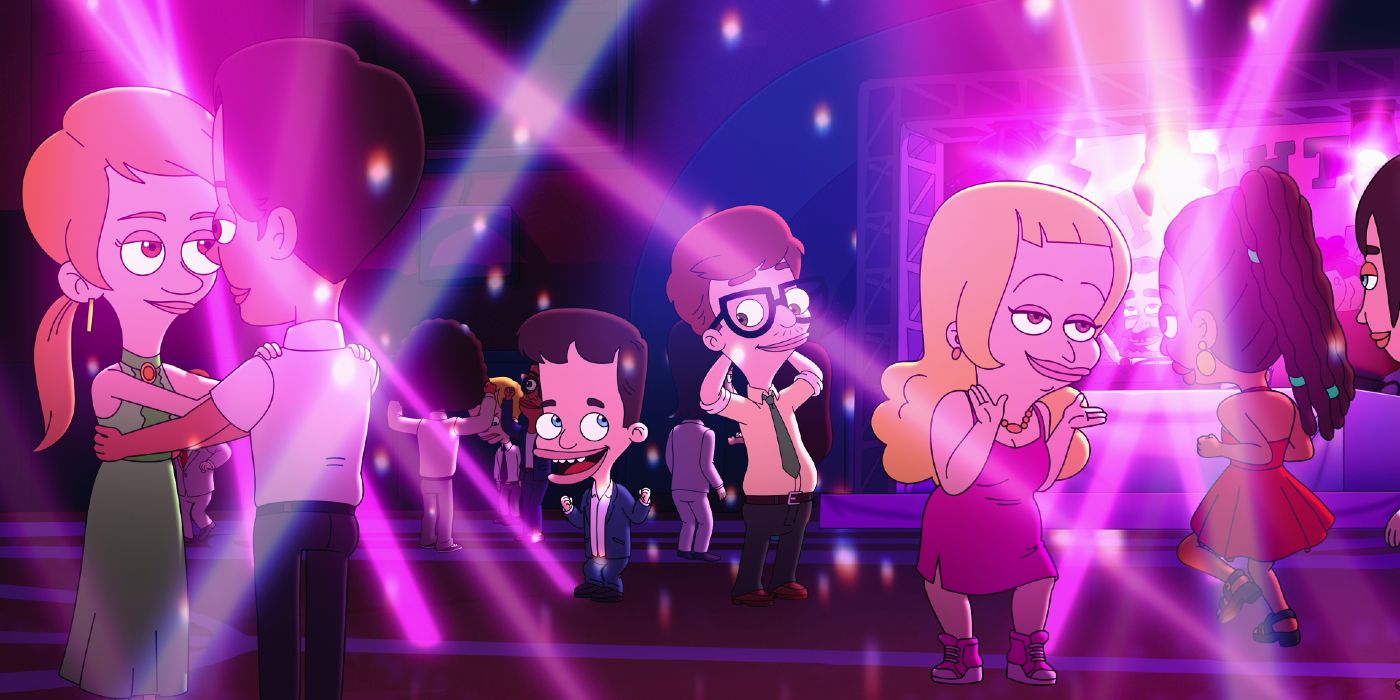 Nick e Andrew na dança da escola no Big Mouth Season 8