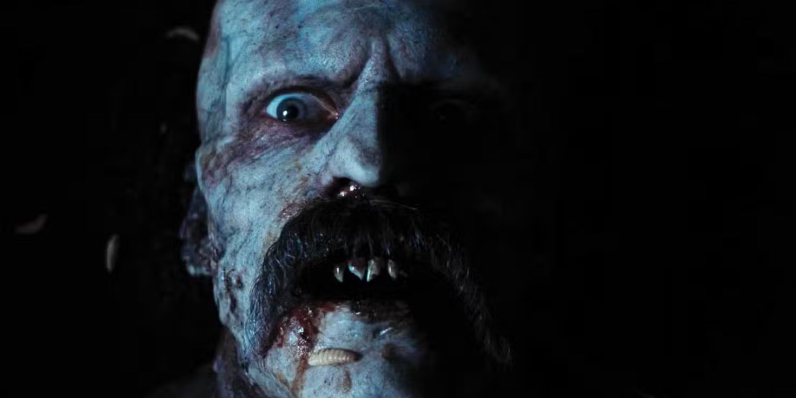 Bill Skarsgård as Count Orlok waking up in Nosferatu