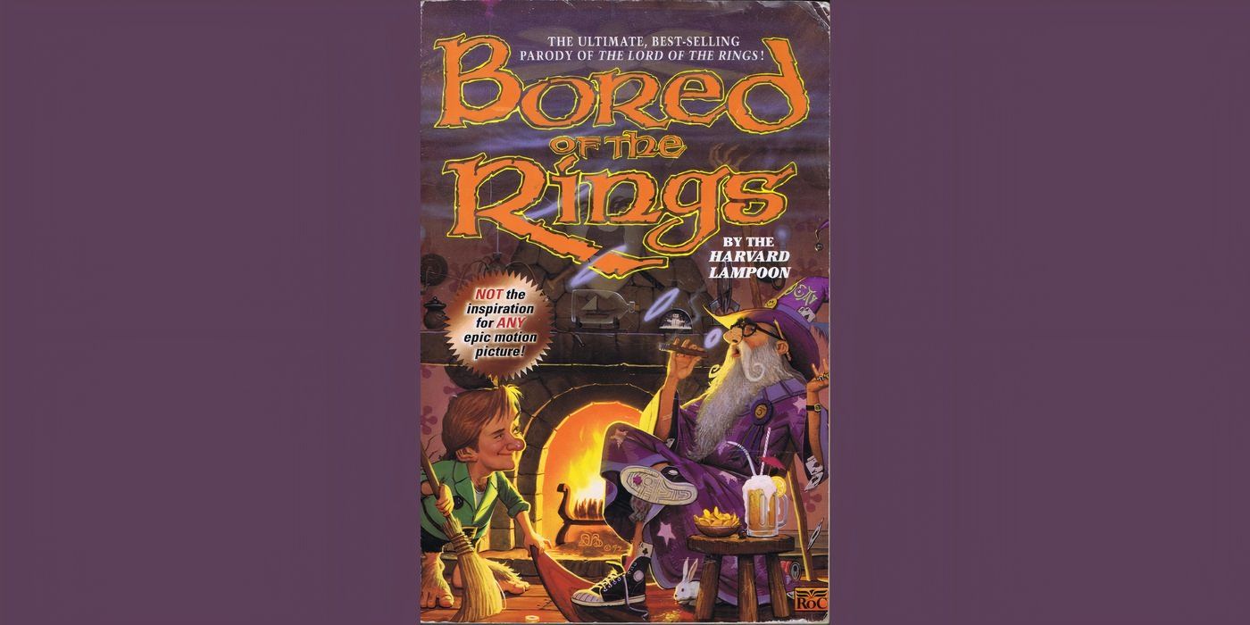 The front cover of &lsquo;bored of the rings&rsquo;