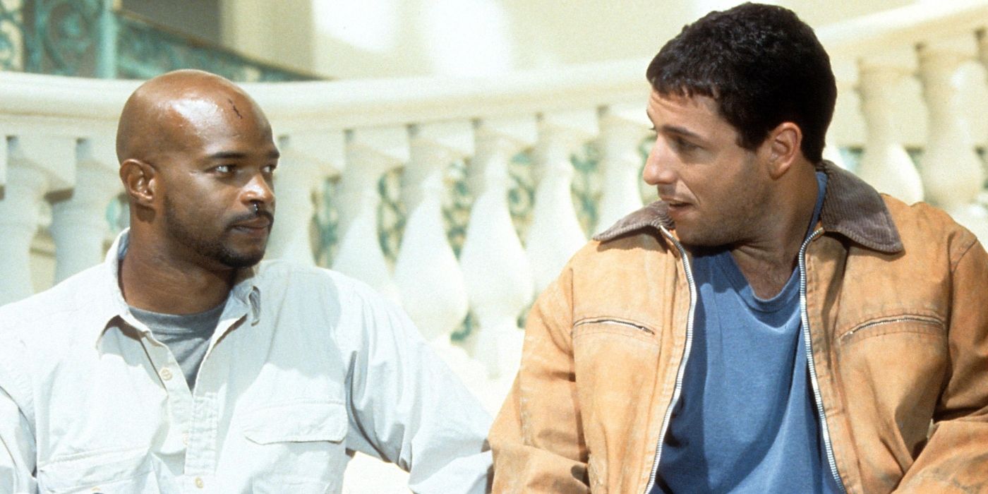 Damon Wayans and Adam Sandler in Bulletproof