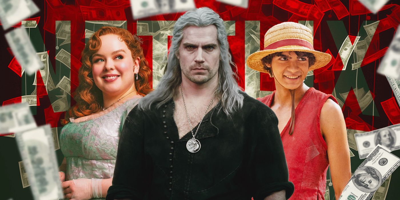 Characters from Bridgerton, The Witcher, and One Piece