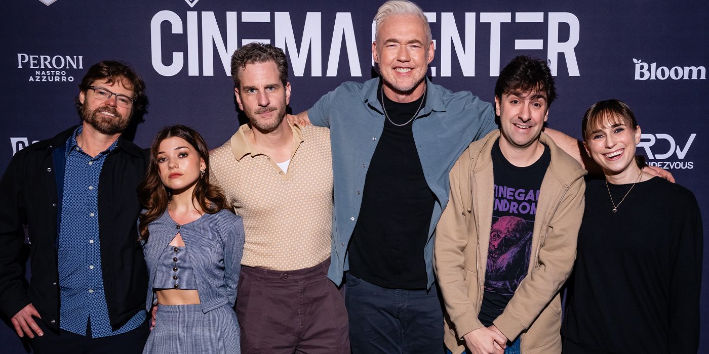 The Clown in a Cornfield crew with Perri Nemiroff at SXSW 2025
