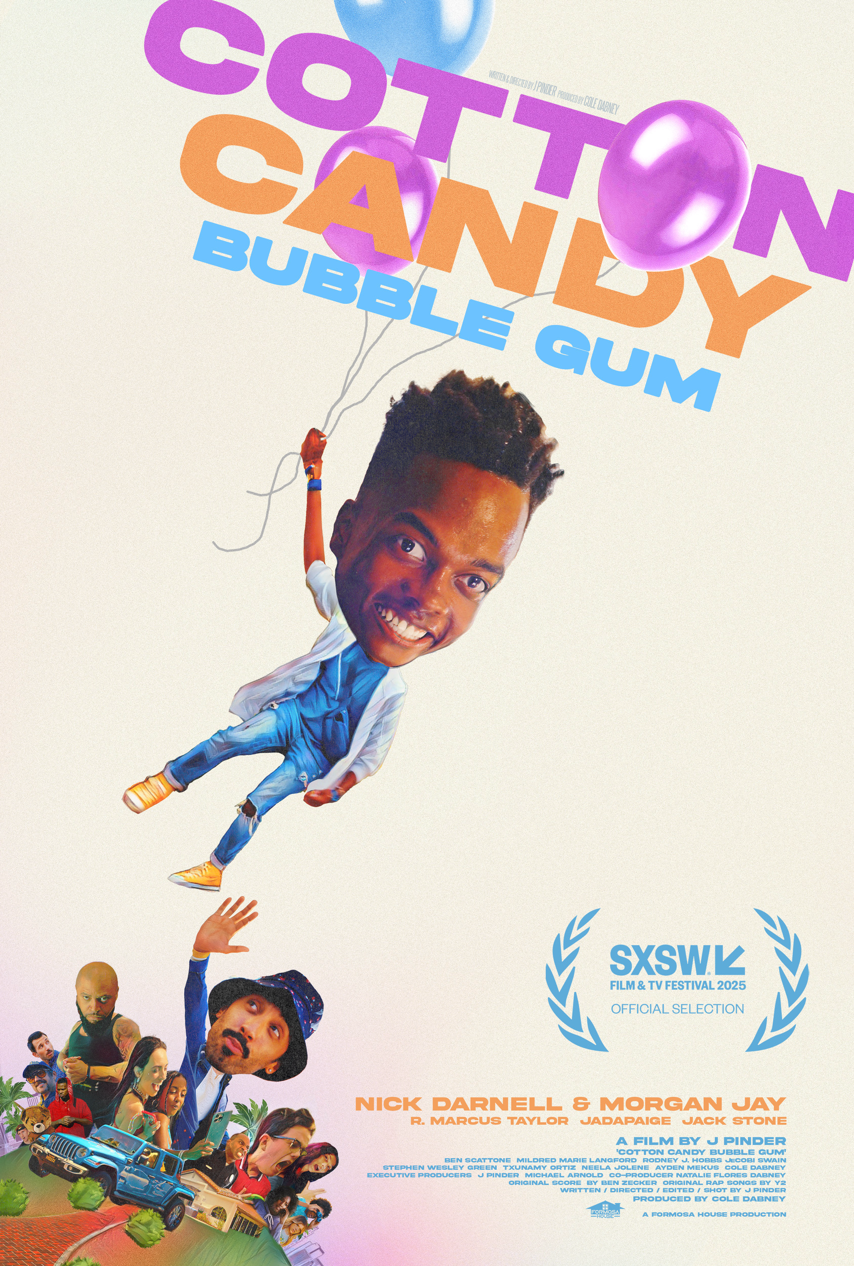 The poster for Cotton Candy Bubble Gum