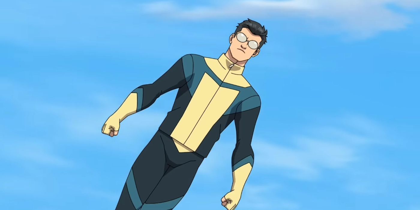 CW Invincible flying and looking downward in Invincible.