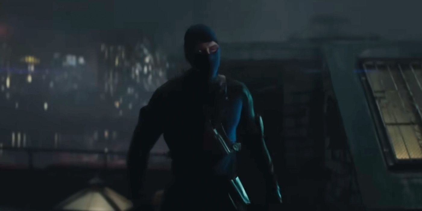 Bullseye (Wilson Bethel) walks on a rooftop in an exclusive clip from 'Daredevil: Born Again'