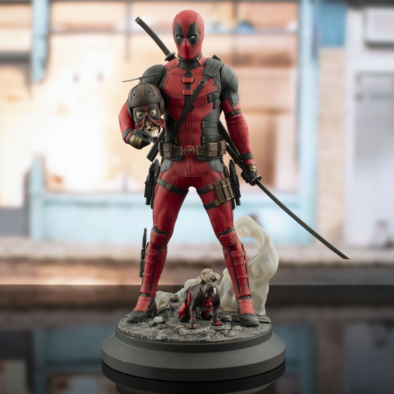 DEAD POOL デッドプール バストアップスタチュー figure MARVEL (マーベル) フィギュア バストアップスタチュー デッド