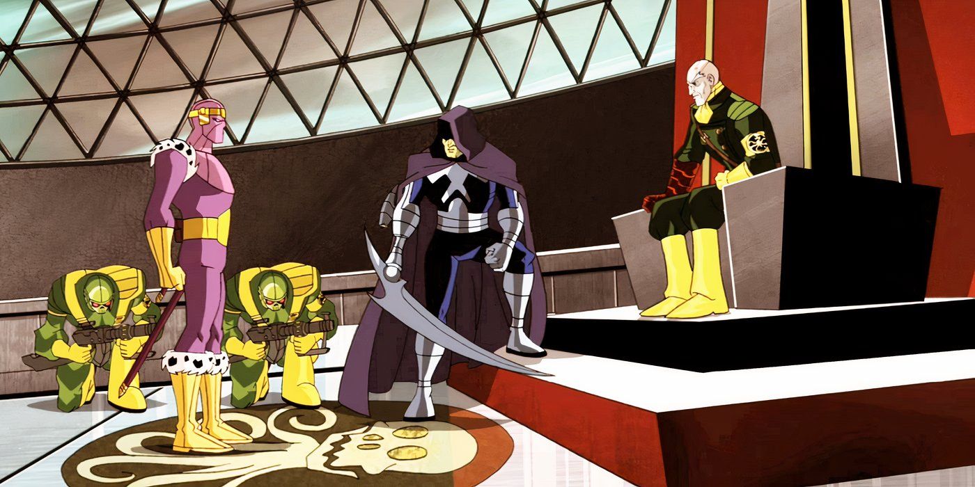 Baron Zemo, Grim Reaper, and Strucker in Avengers: Earth&rsquo;s Mightiest Heroes