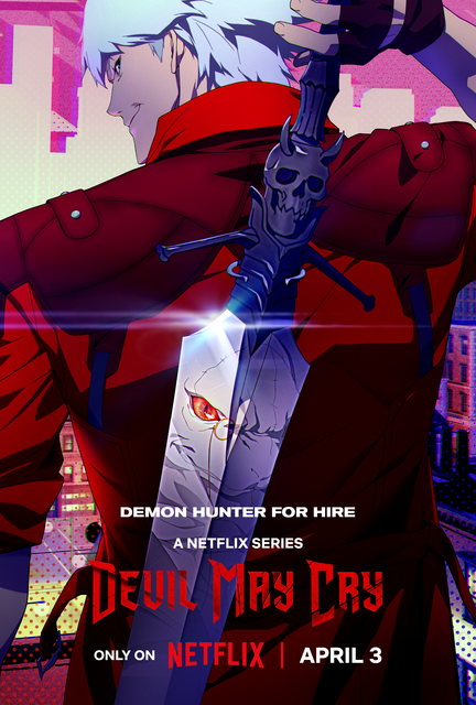 Poster art for Netflix&rsquo;s Devil May Cry series