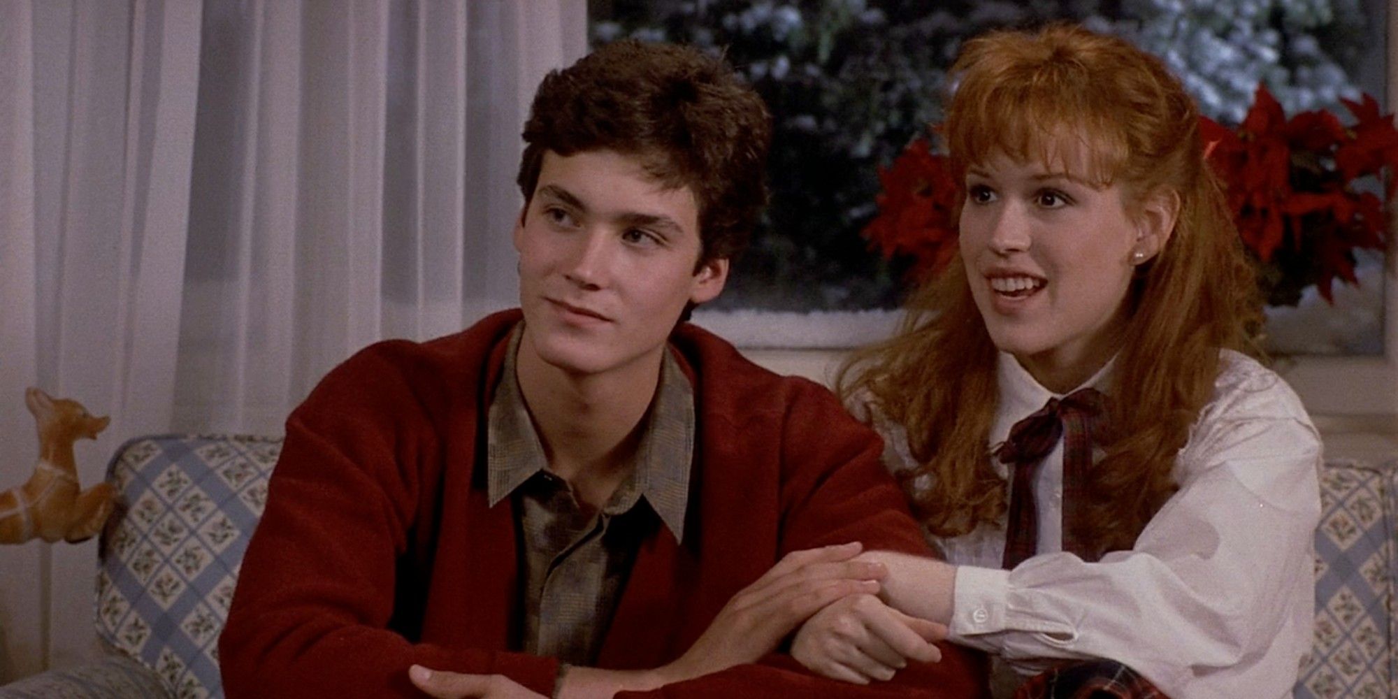 Molly Ringwald as Darcy and Randall Batinkoff as Stan in For Keeps