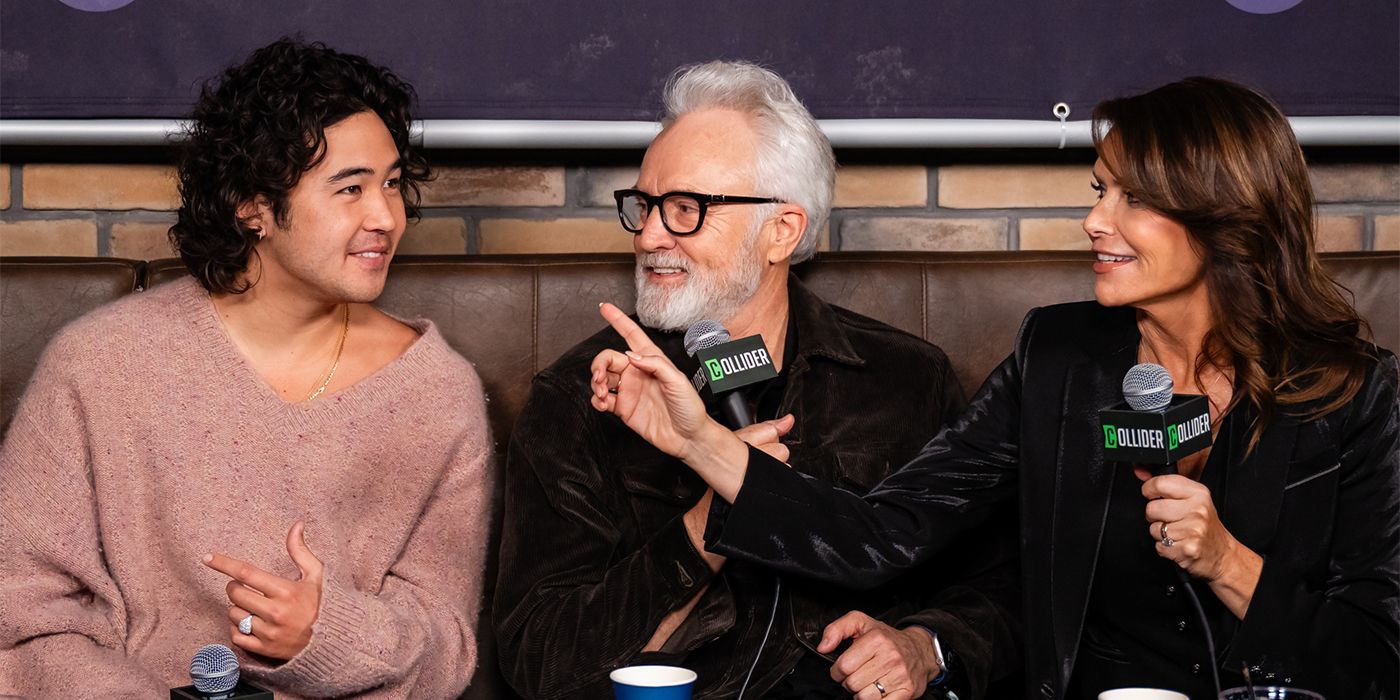 Nico Hiraga, Bradley Whitford and Amy Landecker at SXSW 2025 for For Worse