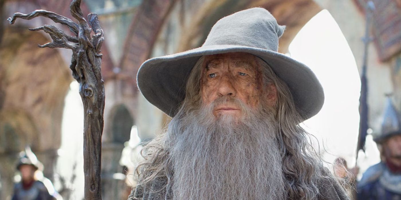 Gandalf (Ian McKellen) in The Hobbit: The Battle of the Five Armies