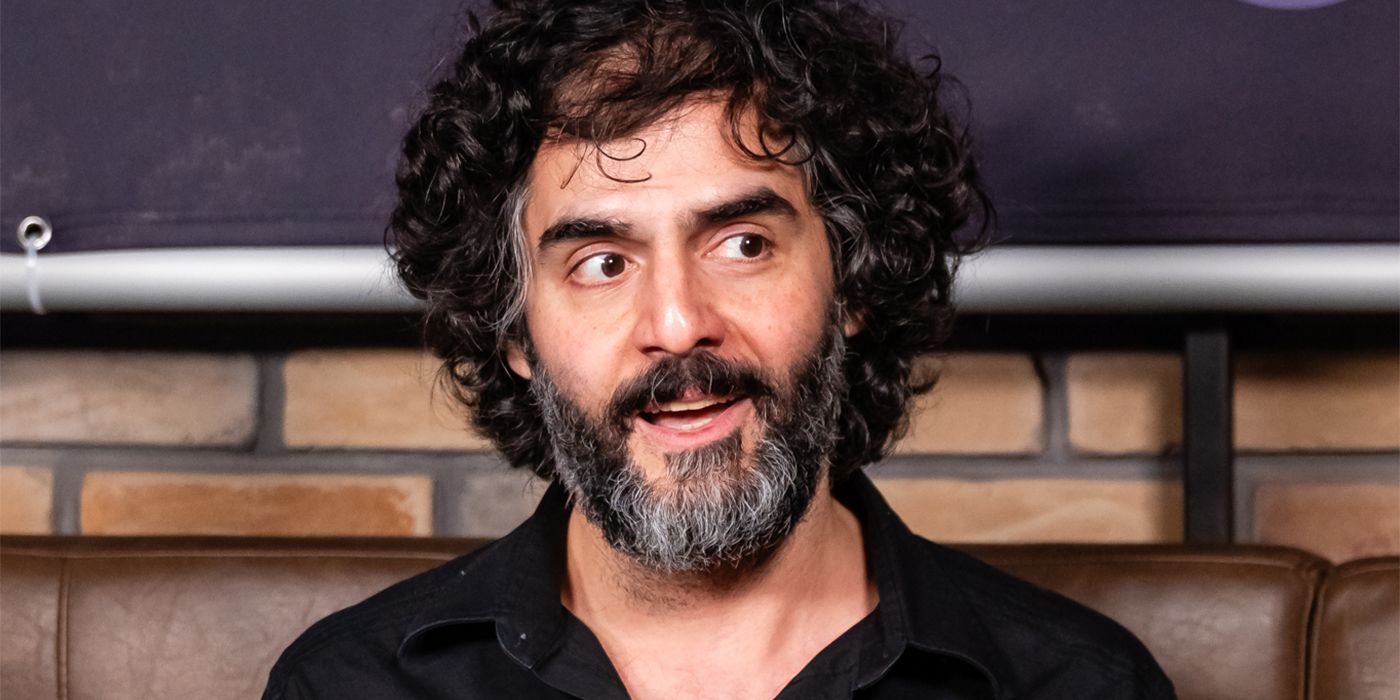 Babak Anvari at SXSW 2025 for Hallow Road