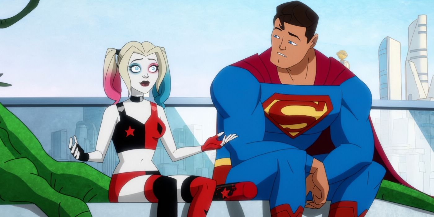 Harley Quinn and Superman in Harley Quinn Season 5