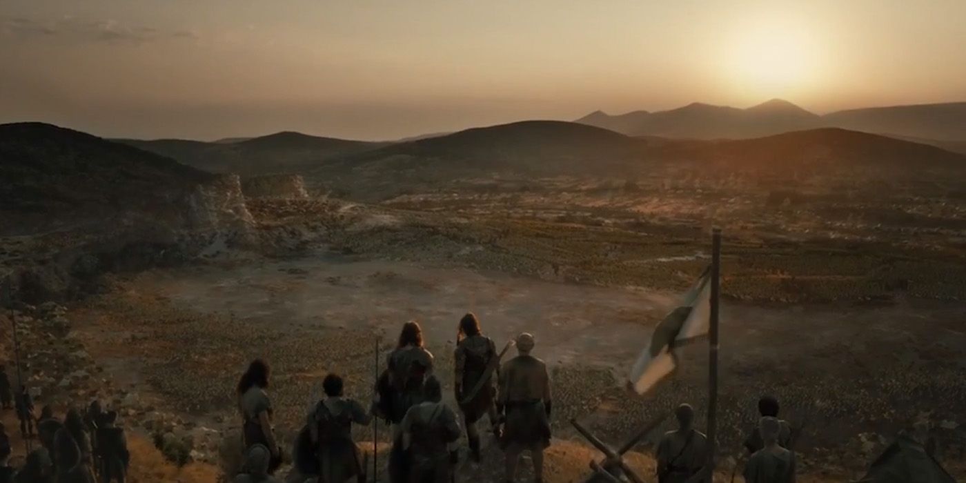 The battlefield in House of David Episode 7